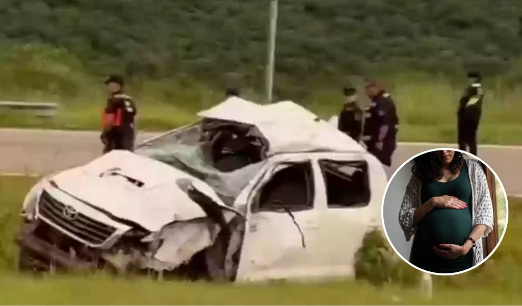 La mujer fallecida en un siniestro vial en el ex peaje Aunor estaba embarazada