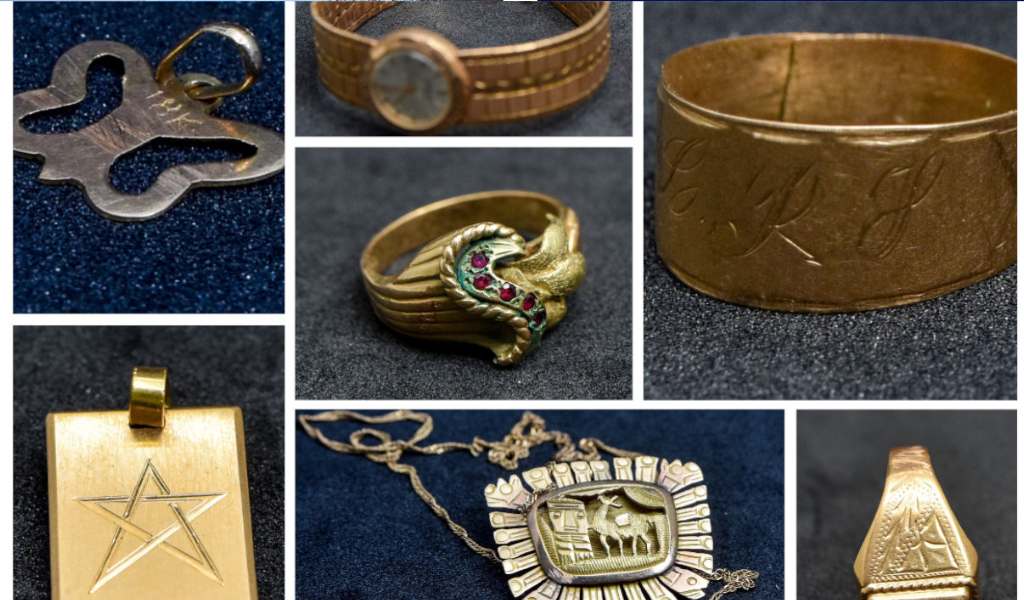 El Poder Judicial de Salta realiza una nueva subasta de joyas: Incluye un reloj, dijes y cruces de oro, anillos de plata y una moneda antigua de plata