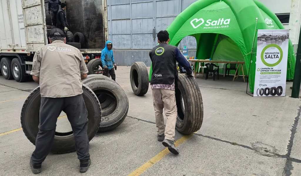Edición 18° del Neumatón: Ya se alcanzaron las 1.300 toneladas
