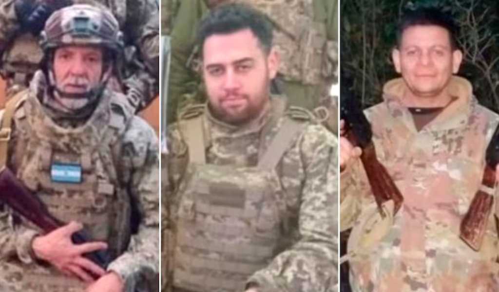 Rusia mató en combate a tres argentinos alistados hace dos meses en el ejército de Ucrania