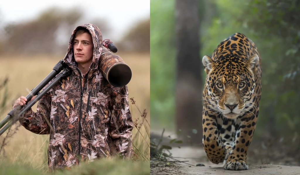 La foto de un yaguareté capturada por un fotógrafo salteño será portada de una revista internacional
