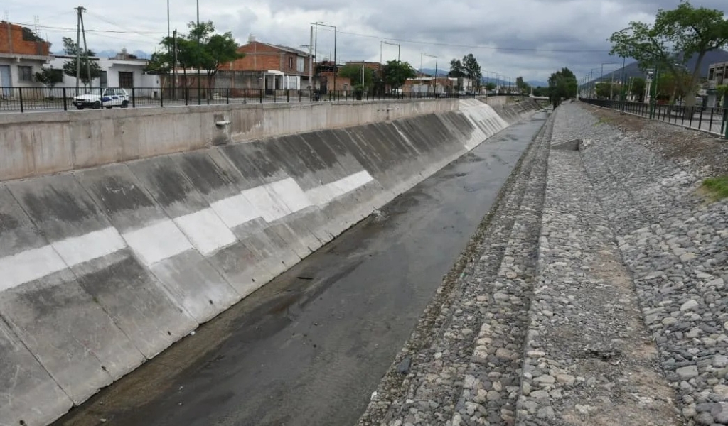 La obra de reconstrucción del canal Yrigoyen ya se encuentra habilitada