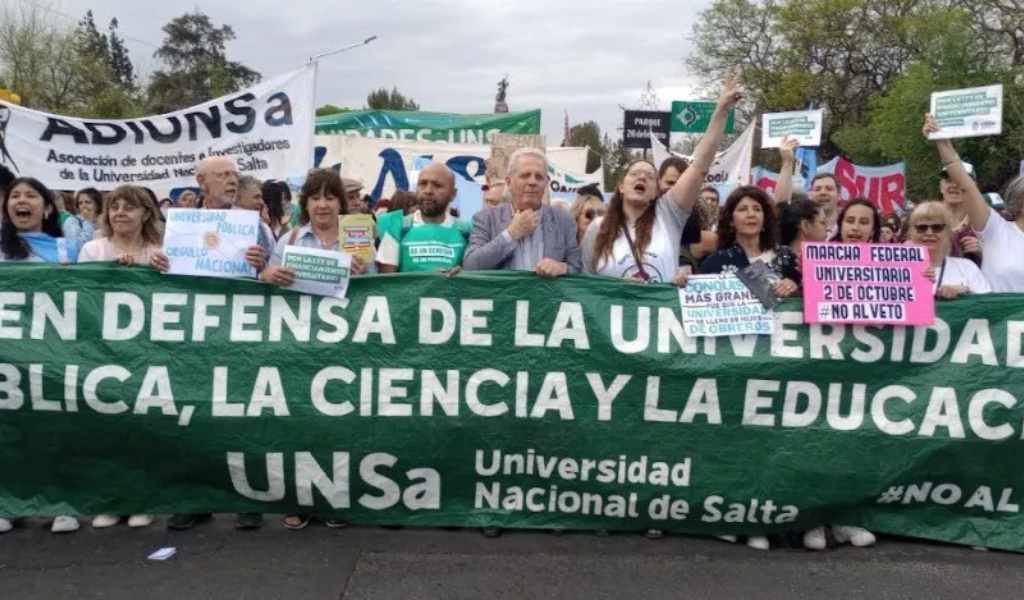 Desde Salta advierten que ‘’Es el peor momento de las universidades desde la vuelta a la democracia’’