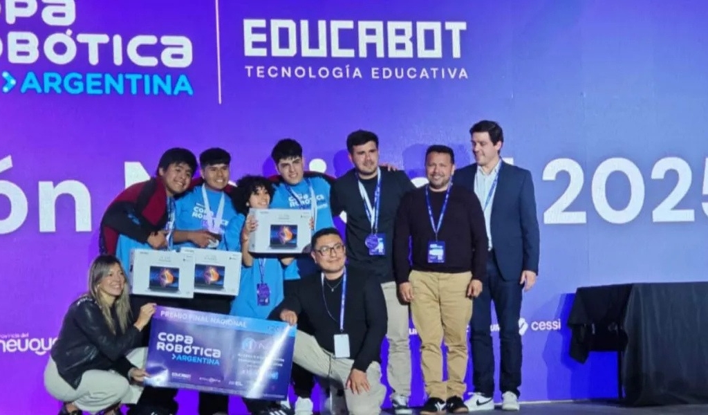 ¡Felicitaciones! En Neuquén estudiantes salteños de escuelas técnicas ganaron el primer y segundo puesto en la Copa Robótica Argentina 2025