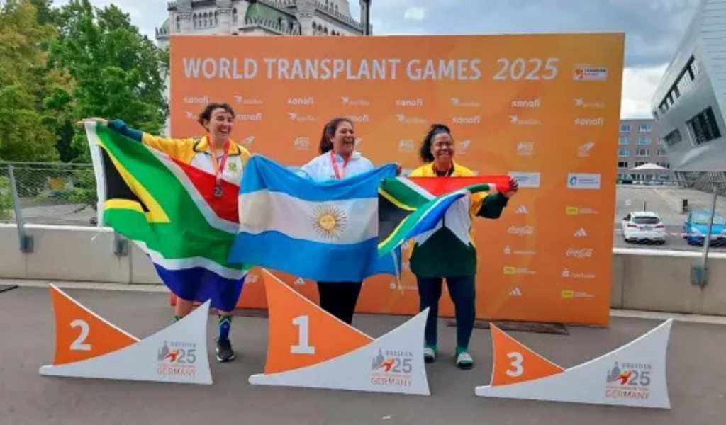 Un ejemplo de vida: Una salteña ganó una medalla de oro en los Juegos Mundiales de Trasplantados en Alemania