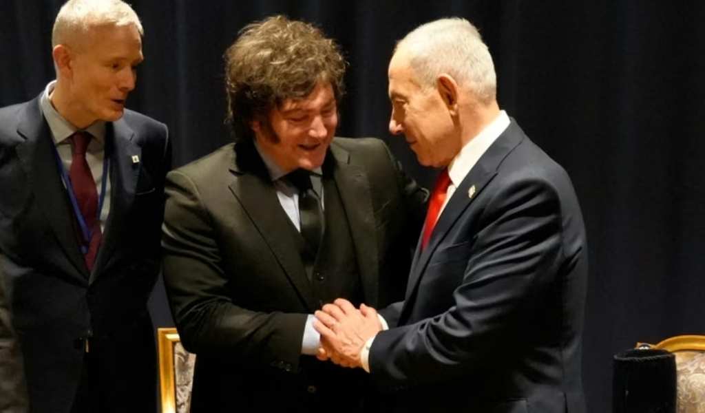 Netanyahu se encontró con  Milei y elogió su plan económico: "Estás dando libertad a la gente"