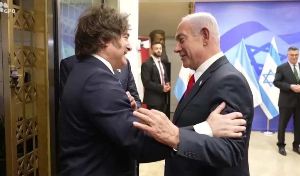 Revelan que Javier Milei donó un millón de dólares a organizaciones cercanas a Netanyahu