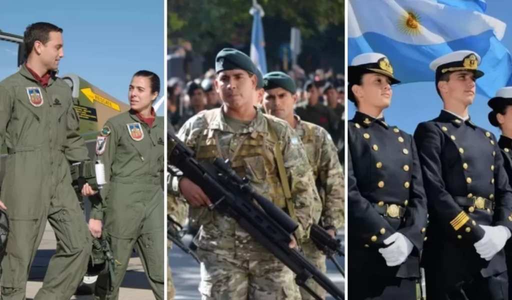 Los nuevos sueldos de las Fuerzas Armadas desde septiembre 2026: Un voluntario cobrará $ 782.000  y un general más de $3.000.000
