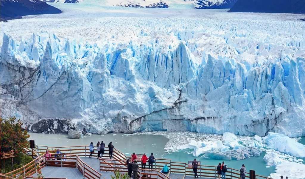 El glaciar Perito Moreno registra cambios profundos desde 2018: Perdió más de un kilómetro cuadrado de superficie