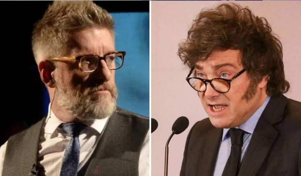 "Mandrilesio" y "Mierdanecio": Javier Milei volvió a atacar en redes a Luis Novaresio