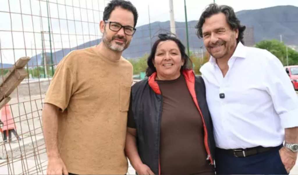 Sáenz y Durand recorrieron dos obras clave en la Capital: el primer Corredor Verde y la recuperación del Complejo Norte Grande