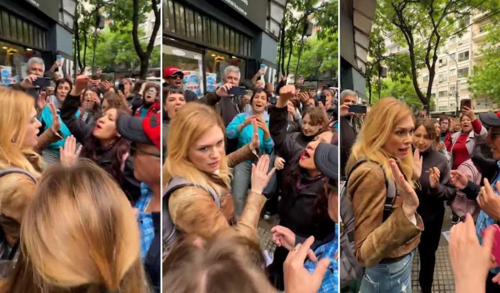 Lilia Lemoine fue insultada por manifestantes a la salida del Congreso: "Me atacaron por la espalda"