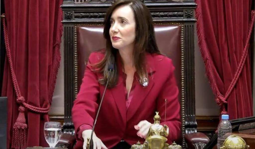 La vicepresidenta Victoria Villarruel cerró el jardín de infantes y la guardería del Senado