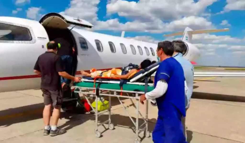 En el primer semestre el Gobierno de Salta concretó más de 100 traslados sanitarios aéreos. Entre ellos a 15 bébes y 68 niños