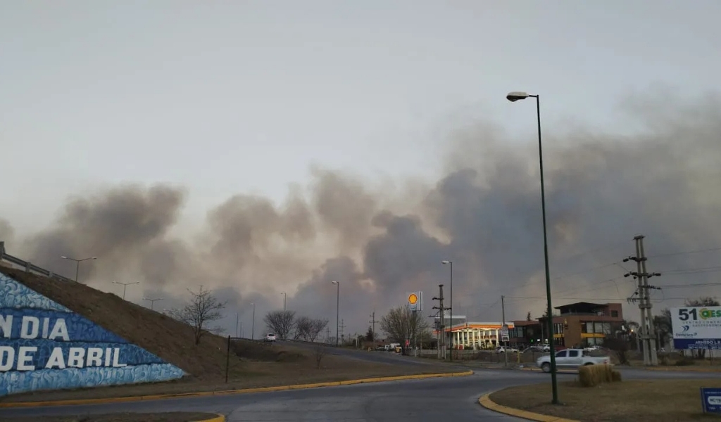 Los incendios en Villa Los Sauces y San Luis se originaron por drogadictos y delincuentes que roban  cables de cobre