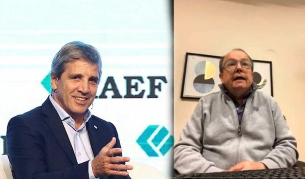 “Podés dolarizar, no hacen falta reservas”: le dijo Caputo a Milei para ser elegido. Asi lo aseguró el ex numero 2 del actuál ministro de Economía
