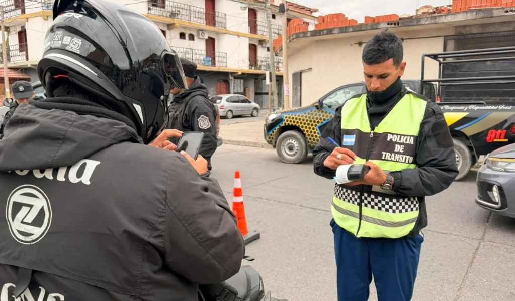 Mayor orden y seguridad en la ciudad de Salta: Tránsito secuestró más de 50 motos en diferentes controles