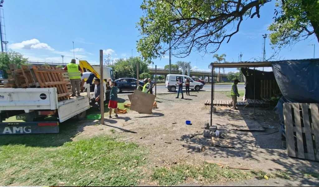 La Municipalidad sigue recuperando espacios públicos: esta vez al lado de la rotonda de Limache