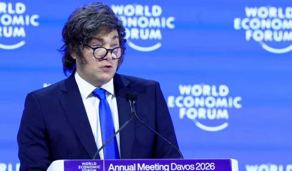 En Davos Milei aseguró que “El único sistema justo es el capitalismo de libre comercio. Lo es en lo ético y en lo moral”