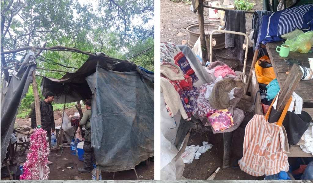 Tras denuncias vecinales el municipio desalojó a personas que ocupaban en forma indebida un sector del cerro San Bernardo