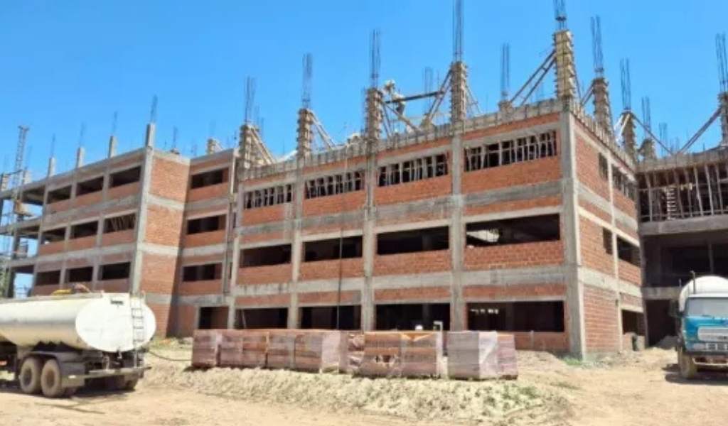 En San Ramón de la Nueva Orán, continúa la construcción de la Ciudad Judicial