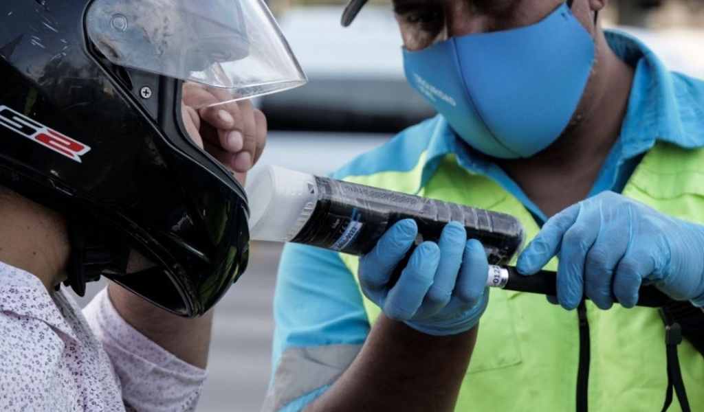 Otro irresponsable que rompió un récord: Un motociclista en General Güemes conducía con 3 g/l de alcohol en sangre