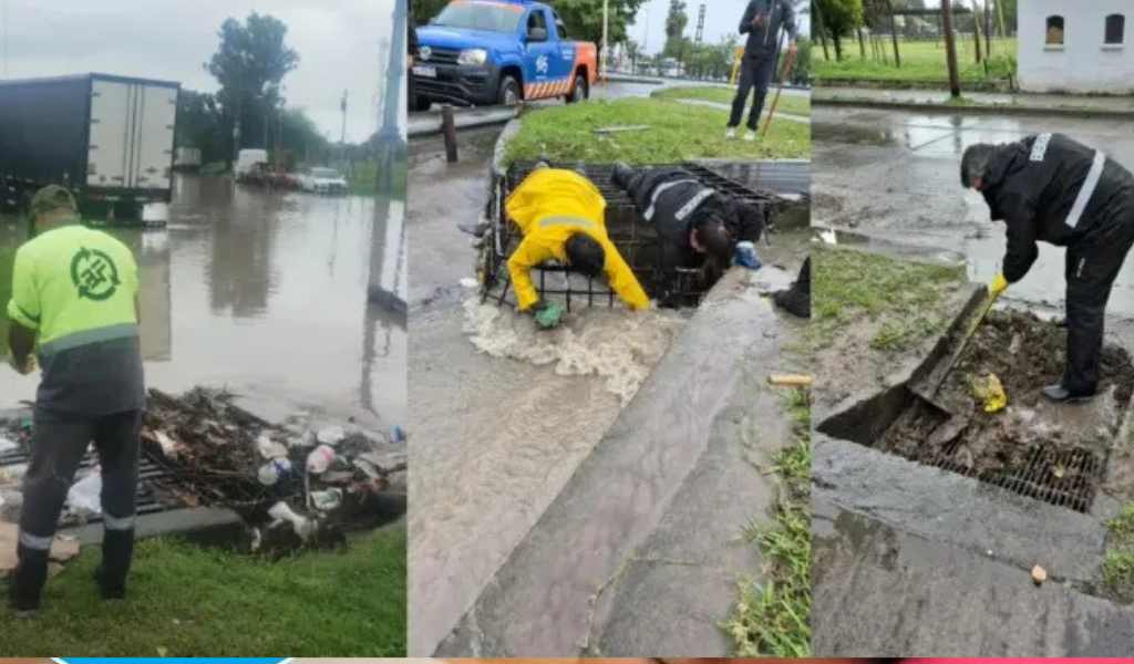 ¡No arroje basura en la vía pública! Salta en alerta meteorológica. Piden responsabilidad ciudadana ante las fuertes lluvias