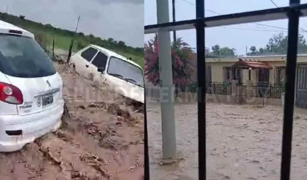 Continúa el alerta para el Valle de Lerma: Rosario de Lerma y La Merced fueron las localidades más castigadas por la tormenta de ayer