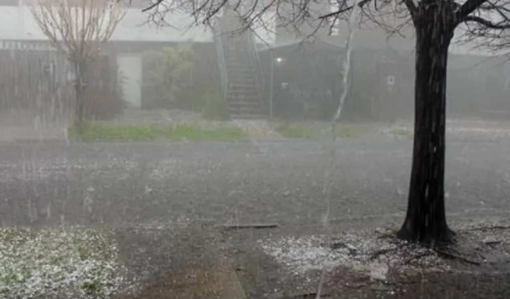 Emiten alerta amarilla para varias zonas de Salta por tormentas fuertes con caída de granizo