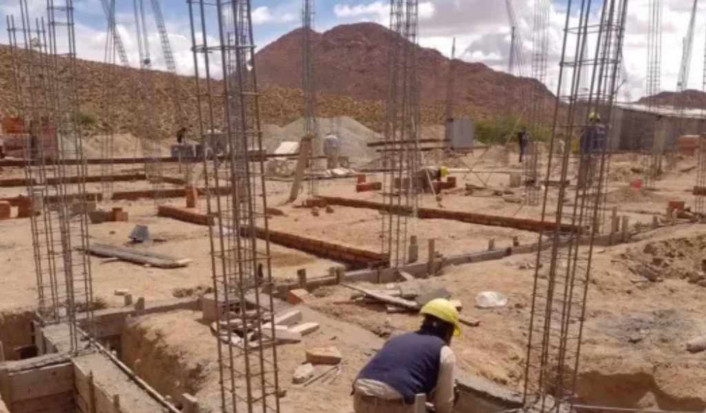 El Gobierno salteño construye un edificio educativo para el secundario 5.205 de La Poma