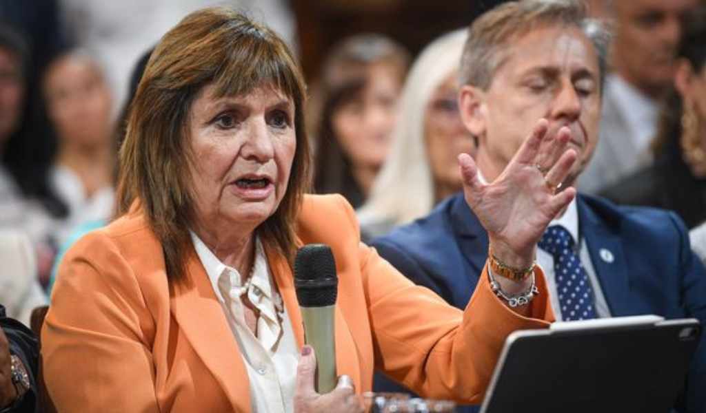 Patricia Bullrich defendió la reforma laboral: “Esta ley no tuvo coimas”