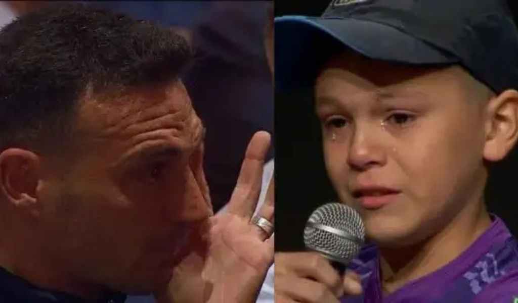 José Andrada, el salteñito que hizo llorar a Scaloni y a todo un país viajará a ver el mundial invitado por la CONMEBOL