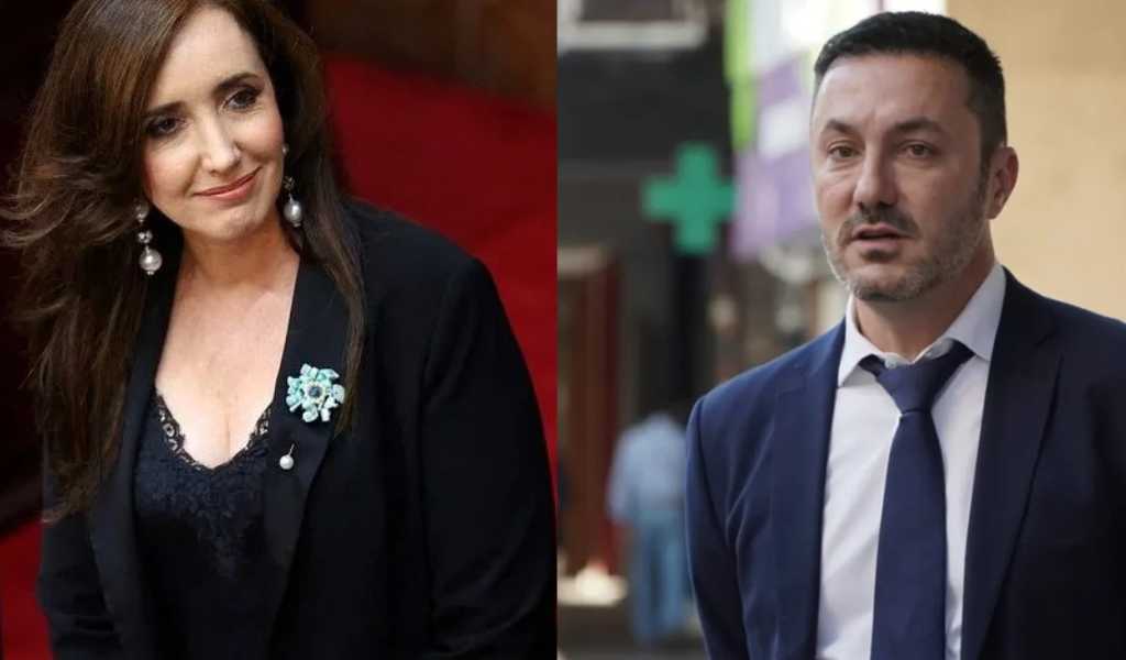 Petri y Villarruel y un cruce fuerte, El ex ministro le dijo "golpista" y la vice contestó: “A vos te conozco por el trencito de la alegría”