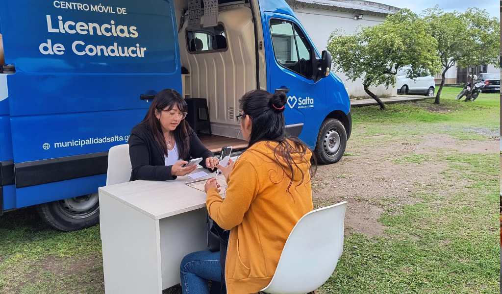 Esta semana el Móvil de Licencias del municipio de Salta visitará los barrios Santa Victoria, Gauchito Gil y Santa Lucía