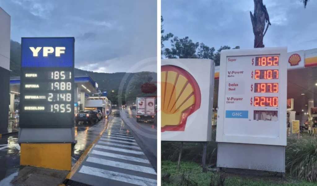 Volvió a subir la nafta en Salta y la súper ya supera los $1.850