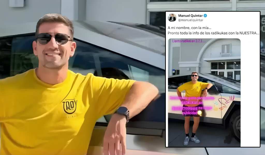 El diputado libertario jujeño que fue al Congreso con un Tesla  está investigado por saquear al Pami