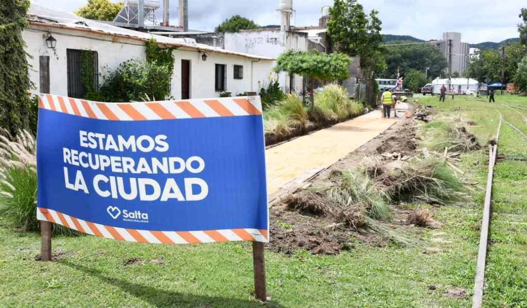 Para seguridad de los vecinos: En Mitre al 1.000 el Municipio cerró un canal pluvial que era a cielo abierto