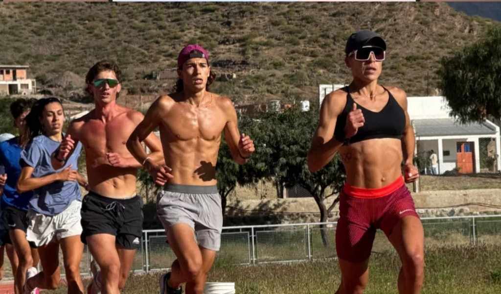 Atletas de todo el país y del exterior, como de Uruguay y Paraguay, eligen Cachi para entrenar en altura