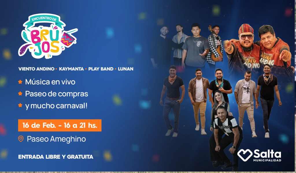 Para diversión de todos, llega el Encuentro de Brujos de comparsas: Se realizará el lunes 16 en el Paseo Ameghino y Balcarce