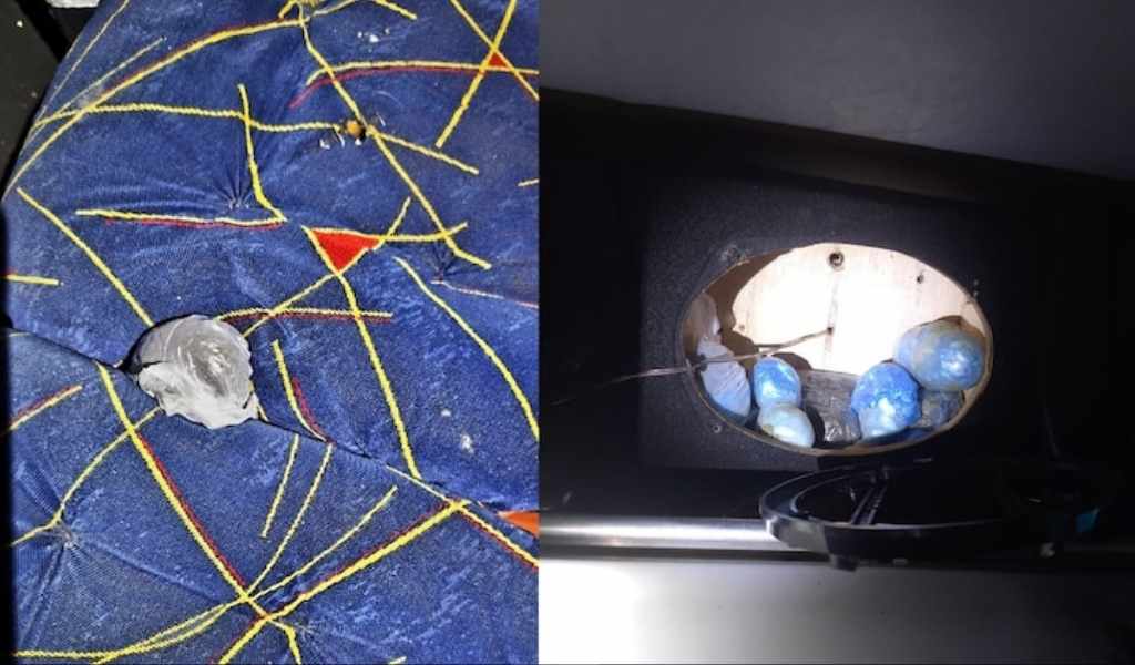 En Salta incautaron marihuana, cocaína y pastillas de disomnilan en micros con hinchas de Olimpia