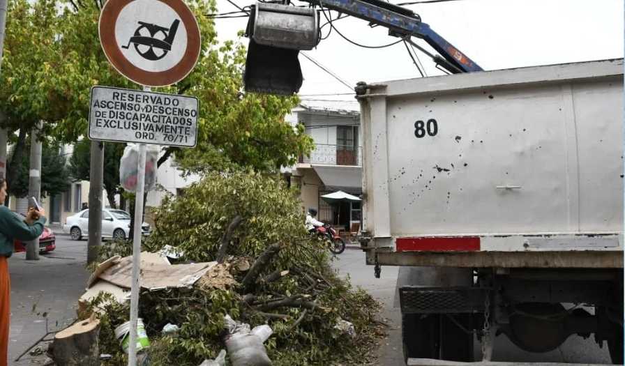 Hay vecinos que no tienen ni respeto ni empatía: El municipio limpió un basural en un sector exclusivo para personas con discapacidad en el centro salteño