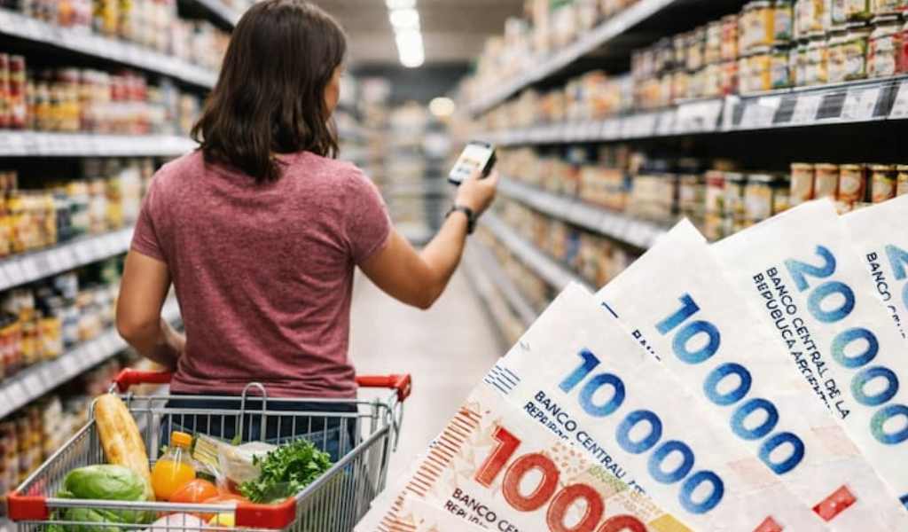 La inflación de marzo fue de 3,4% y acumuló 9,4% en los primeros tres meses del año