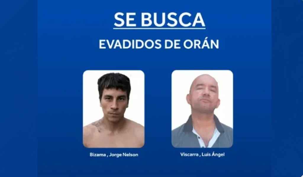 Anoche recapturaron a uno de los tres presos que se fugaron de una comisaría en Orán