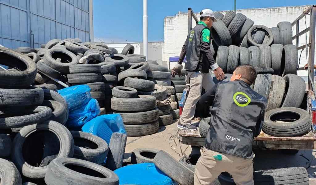 Este miércoles 27 se realizará el 25° Neumatón de la ciudad: La importancia de sacar de la vía publica neumaticos sin uso