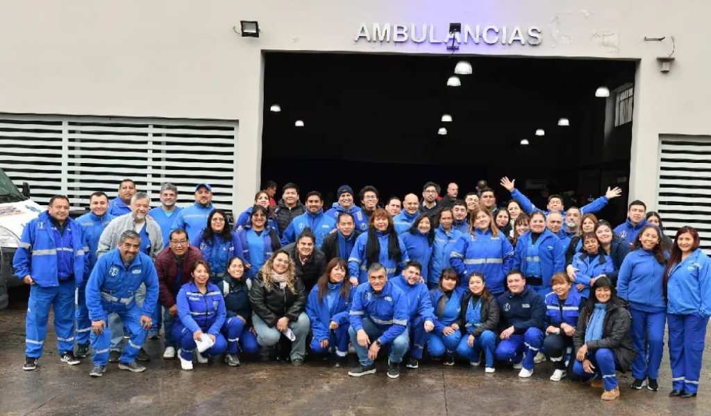 El SAMEC celebró su 39° aniversario y el Gobierno anunció la incorporación de nuevas ambulancias de alta complejidad