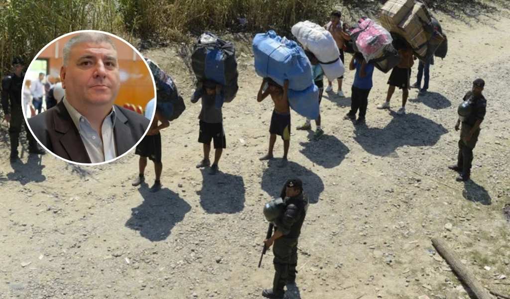 El interventor de Aguas Blancas, Adrián Zigarán, cuestionó a Nación por la falta de articulación en la frontera