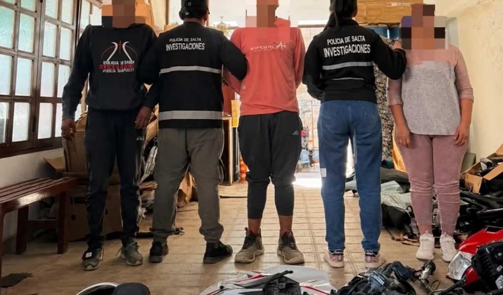 Cae en la localidad salteña de Salvador Mazza una banda que traía motos robadas desde Buenos Aires