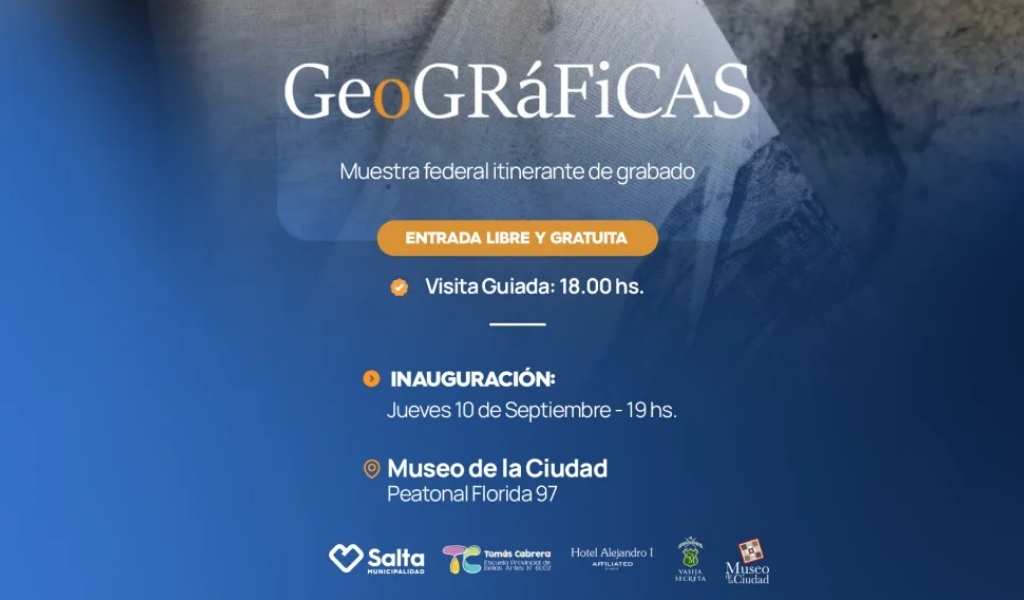 El Museo de la Ciudad inaugura la muestra itinerante de grabados «GeoGRáFiCAS»