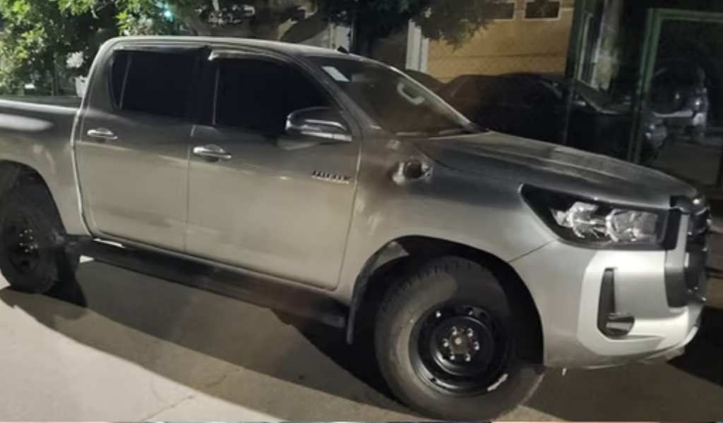 Encontraron en Bolivia la camioneta Toyota Hilux robada al intendente de Salvador Mazza
