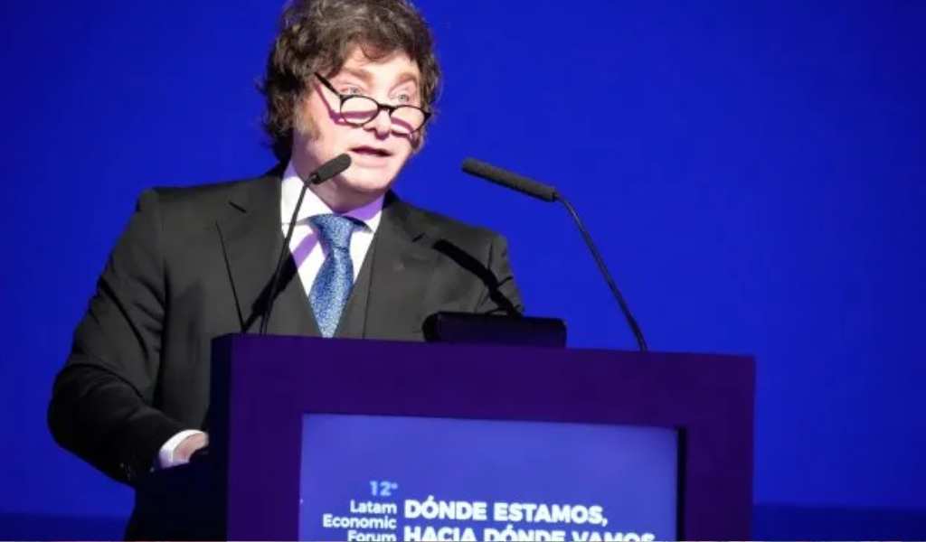 Milei: "El capitalismo de libre empresa está escrito en los Diez Mandamientos"